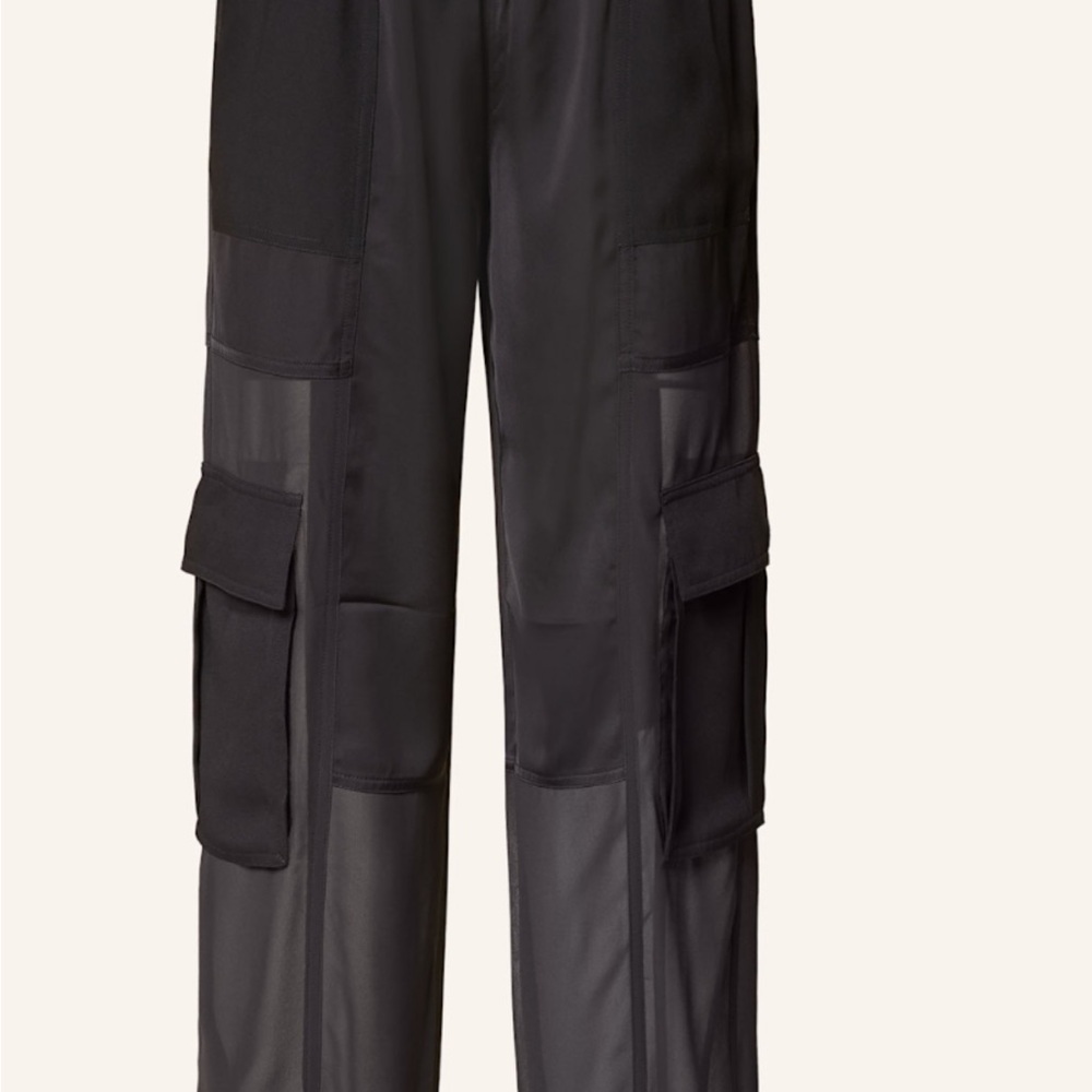 AllSaints Woman’s Black Cargo Pants